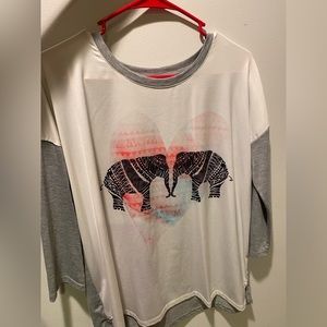 Joe Boxer Elephant Shirt! Size L
